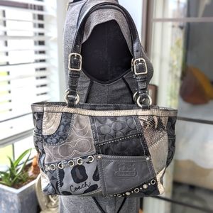 FINAL PRICE DROP...Coach Patchwork Handbag